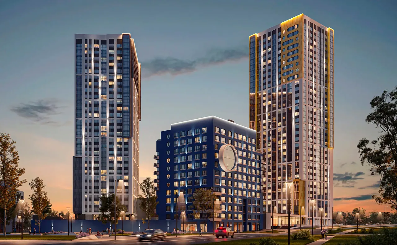 Repin Towers. ГК Атомстройкомплекс